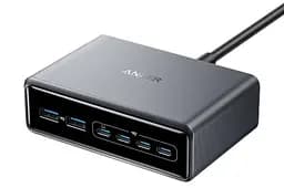 Сетевое зарядне пристрій Anker GaNPrime Charger - 200W 4xUSB-C PD & 2xUSB-A Black (7121459)