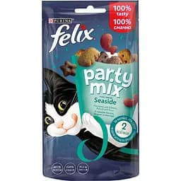 Ласощі для котів Purina Felix Party Океанічний мікс 60 г