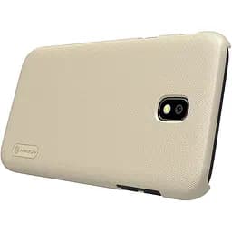 Чохол-накладка Nillkin Super Frosted Shield Samsung Galaxy J5 2017 (J530) Gold - мініатюра 4