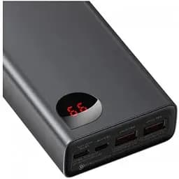 Зовнішній акумулятор Baseus Adaman Metal Digital Display QC 65W 20000mAh чорний (PPIMDA-D01) - мініатюра 6
