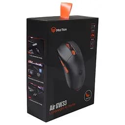 Миша MEETION Wired + 2.4 G+Bluetooth Gaming mouse GW33 |6 Keys, 10000dpi, 25-60h, RGB| - мініатюра 3