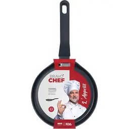 Сковорода Bravo Chef L'Appetit  для млинців 22 см (BC-1103-22Р) - мініатюра 4