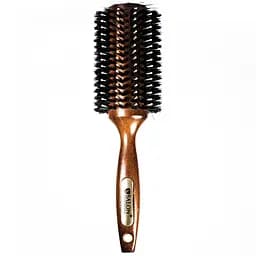 Щетка-брашинг для волос Salon Professional деревянная круглая 4775 CLB