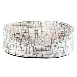 Лежак для тварин Пухнастики 54х40х13 см бежевий (ММ-3)