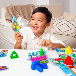 Гра-конструктор з болтами Fisher-Price. Парк розваг Vladi Toys VT2905-21 укр - мініатюра 3