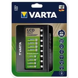 Зарядний пристрій Varta LCD Multi Charger Plus (57681101401)