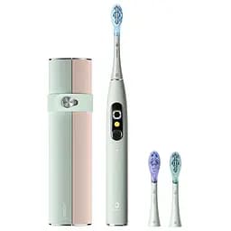 Електрична зубна щітка Oclean X Ultra 20 Set Electric Toothbrush Green - мініатюра 2