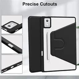 Чохол Lenovo Idea Tab Pro 12.7 2025 TPUCristal Pen holder 360 Чорний - мініатюра 4