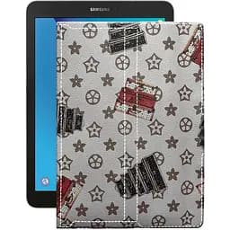 Чехол StatusCASE из экокожи для планшета Samsung Galaxy Tab S3 (T827) Луи-Витон-белый