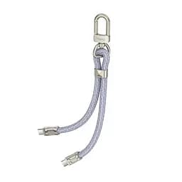 Кабель PD - Шнурок для браслета Hoco GH5 Elegant C to C 0.22 м синий