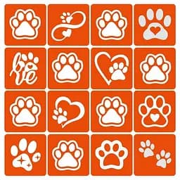 Набор трафаретов для био-тату "Таба лапки" Fresh Tattoo taba-lapki-16