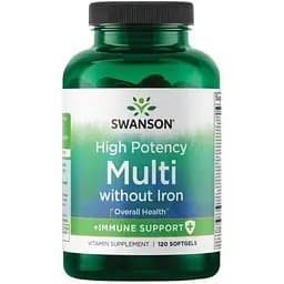Мультивітамінний комплекс Swanson Multi High Potency 120 капсул