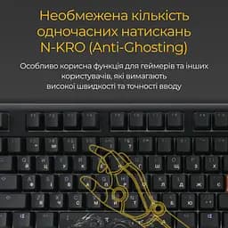 Клавіатура Ducky One 3 Cherry MX Red RGB Black DKON2108ST-RUAPXCLAWSC1 UA [126067] - мініатюра 6