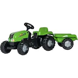 Педальний трактор Rolly Toys rollyKid-X зелений (12169) - мініатюра 2