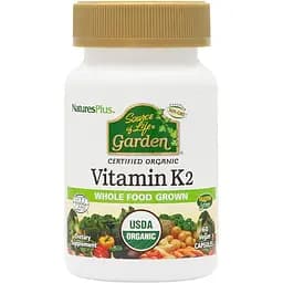 Вітаміни та мінерали Natures Plus Source of Life Garden Vitamin K2 120 mcg, 60 вегакапсул