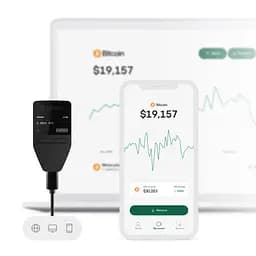 Апаратний гаманець для криптовалют Trezor Model Safe 3 Stellar Silver (TMS3SS) - мініатюра 4