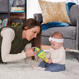 М'яка іграшка-підвіска Морквина Lamaze L27381 із прорізувачем - мініатюра 5