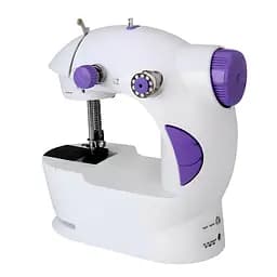 Міні-швейна машинка з педаллю Opera Mini Sewing Machine 4в1 біла