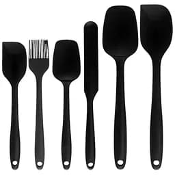 Набір кухонного приладдя Con Brio з силікону 6 предметів (09C003C-1-6PC XJ чорний)