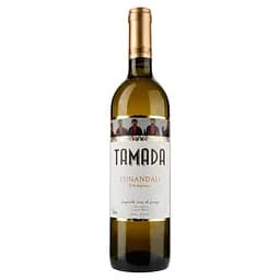 Вино Tamada Цинандалі, біле, сухе, 13,5%, 0,75 л