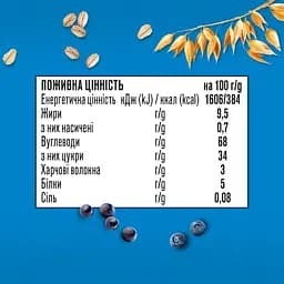 Фруктово-злаковий батончик Gerber Чорниця та чорна смородина, 25 г - мініатюра 3