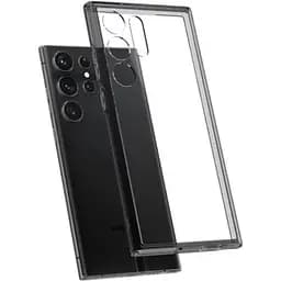 Оригинальный противоударный чехол Spigen Ultra Hybrid для Samsung Galaxy S23 Ultra (6.8") Space Crystal ACS05647