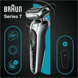 Електробритва Braun Series 7 71-S1000 Black/Grey UA - мініатюра 4