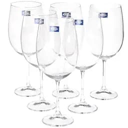 Набор бокалов для вина Lora Гера NGA4SETWINE 580 мл 6 шт.