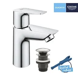 Змішувач для раковини Grohe QuickFix Start Edge S-Size 23898001 з донним клапаном, Хром - мініатюра 3