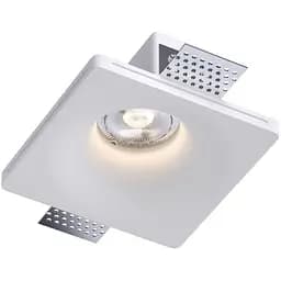 Светильник точечный врізний гіпсовий KLOODI KD-GIPS SQ120 H45