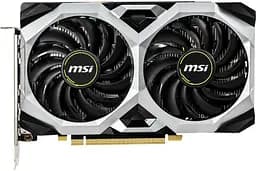 Видеокарта MSI GTX 1660Ti 6Gb Ventus XS OC (GeForce GTX 1660 Ti VENTUS XS 6G OC) (GDDR6, 192 bit, PCI-E 3.0 x16) Б/у
