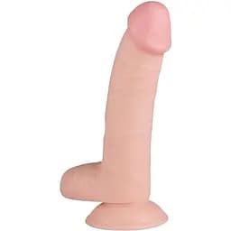 Фаллоимитатор EasyToys Cliff Realistic Dildo 22 см телесный