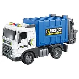 Игрушка Cars S Мусоровоз инерционная со звуком и светом голубой 1:20 (CJ-4358555)