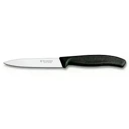 Кухонный нож Victorinox SwissClassic для нарезки 10 см, черный (6.7703)