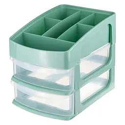 Органайзер универсальный Idea Home средний 2 секции (2779-IH-фісташковий)