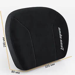 Поперекова подушка для крісла Anda Seat Novis Lumbar Pillow Black Size L - мініатюра 4