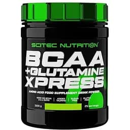 Амінокислота BCAA Scitec BCAA+Glutamine Xpress 300 г Яблуко