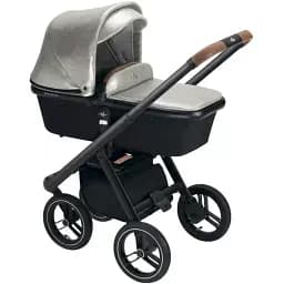 Универсальная коляска Neonato 2 в 1 Puro Urban Royal серебристая (N900-76/A)