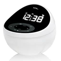 Годинник настільний з радіо Technoline WT500 Black/White (WT500), Білий