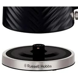 Електрочайник Russell Hobbs Groove Black 1.7 л чорний (26380-70) - мініатюра 3