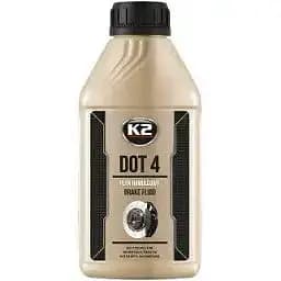 Гальмівна рідина K2 DOT-4, 0.5 л