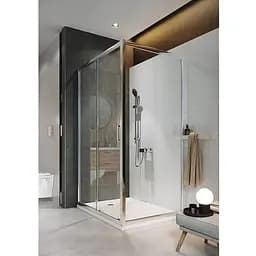 Душова кабіна Cersanit Zip 100x80 S154-003, прозорий, хром - мініатюра 3
