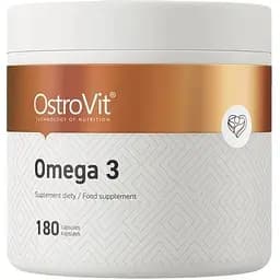 Жирні кислоти OstroVit Omega 3, 180 капсул
