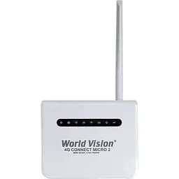 4G LTE WI-FI роутер World Vision 4G Connect Micro 2 DC 5-12V (+ перехідник USB-A)