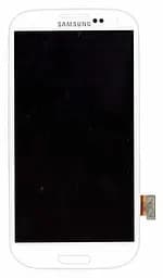 Матриця з тачскріном модуль для Samsung Galaxy S3 GT-I9300 білий