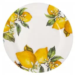 Тарілка Lefar Лимон 25 см різнокольорова (858-0072)