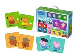 Настільна гра Trefl Мемо Класичні. Свинка Пеппа (Memos Classic&plus. Peppa Pig) (02270) - мініатюра 4
