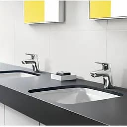 Змішувач для умивальника Hansgrohe Logis 70 LowFlow з донним клапаном хром (71078000) - мініатюра 3