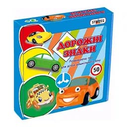 Детский пазл-игра "Дорожные знаки" Strateg 00316, 40 элементов
