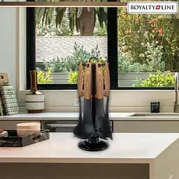 Набір лопаток на підставці Royalty RL-U03 з антипригарним покриттям 6 шт. - мініатюра 5